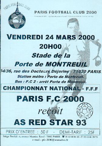 Programme, PFC