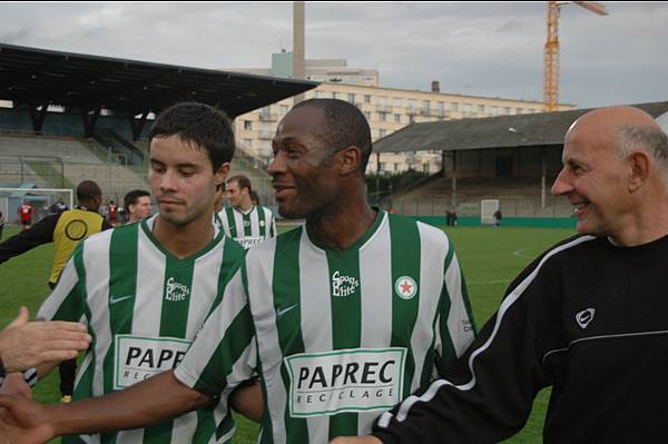 Vincent Fourneuf, Eug�ne Kangulungu et Alphonse Luraschi