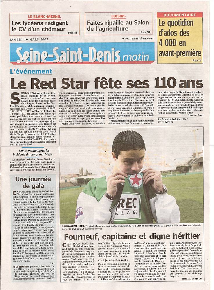 Document de Presse 110 ans