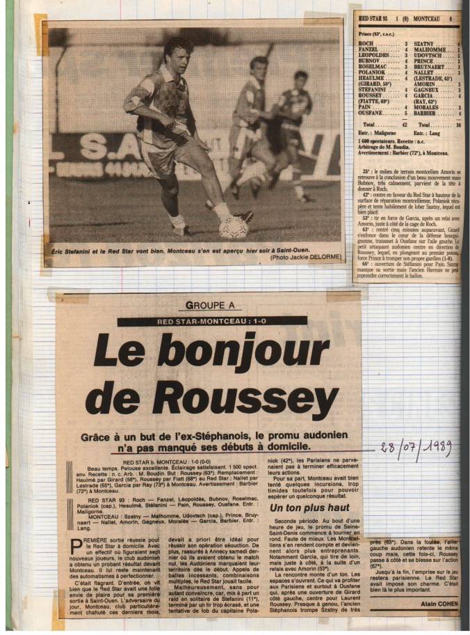 Red Star - Montceau