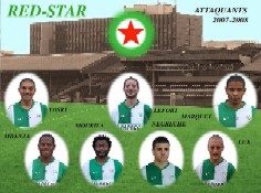 LES ATTAQUANTS DU RED STAR