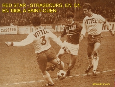 RED STAR - STRASBOURG, 1968