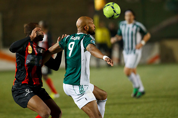 Cdric Sabin, meilleur buteur du Red Star  Jacques Martin