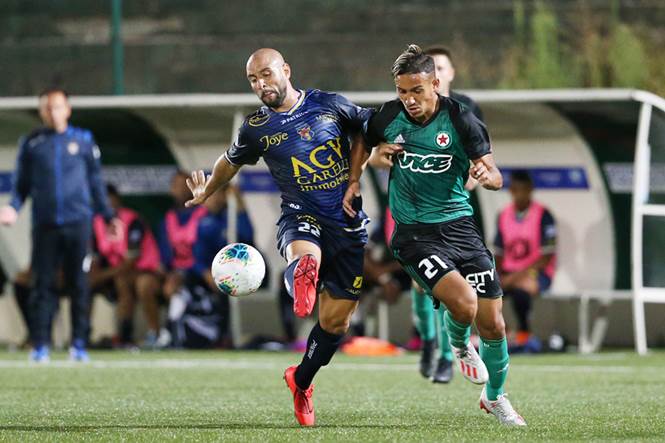 Saïd Arab devant Toulon et titulaire à Bourg-en-Bresse, en Coupe de la Ligue (c) Jacques Martin