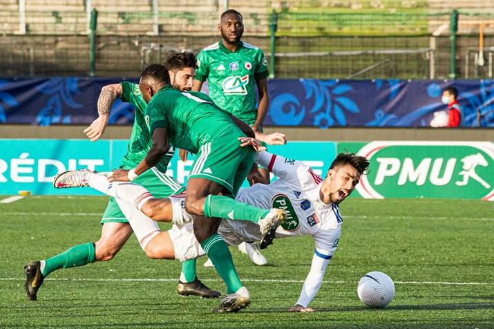 Le Red Star proche de faire tomber le 1/2 finaliste de la dernière Ligue des Champions © Baptiste Laptiste