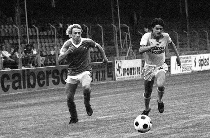 Jean-Jacques Almorfini, lors de Red Star – Orléans de la saison 1982-1983 © Gilles Saillant