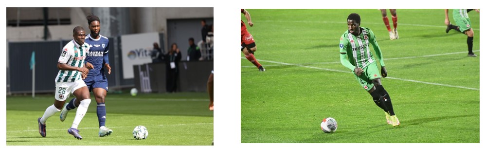 Loïc Kouagba et Bixenty Mendy