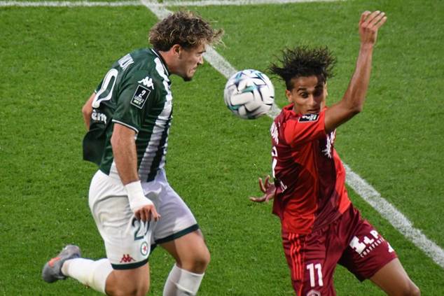 La hargne  de Durivaux, lors du match à Saint-Ouen © Gérard Valck