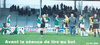 Before the penalty shoot-out