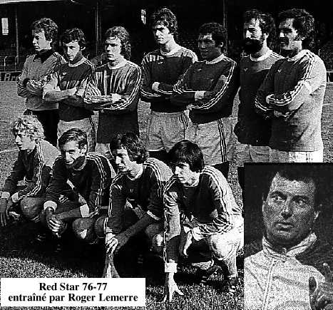 Roger Lemerre, entra&icirc;neur du Red Star